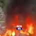 मणिकर्ण घूमने आए हरियाणा के पर्यटक की कार धूं धूं कर के जली 