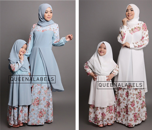 model baju couple ibu dan anak perempuan