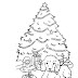Christmas Tree Lights Coloring Pages