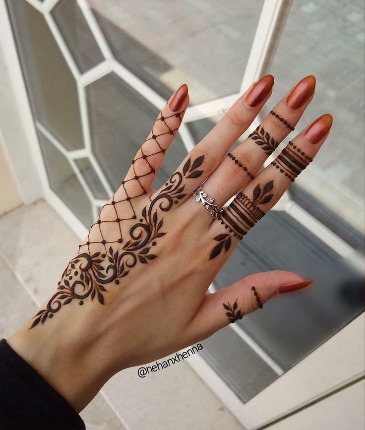 50+ Finger Mehndi Design The Latest And Attractive Henna Designs-tiepthilienket.edu.vn