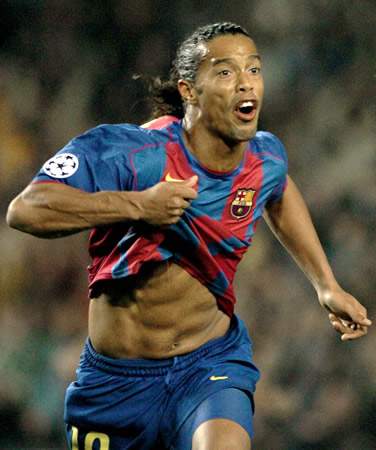 Ronaldobrazil on Ronaldinho Played For Fc Barcelona