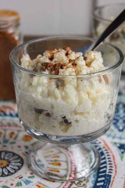 Creamy Vanilla Rice Pudding  | The Chef Next Door #HolidayRiceRecipes