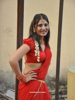 Reshmi latest hot saree stills