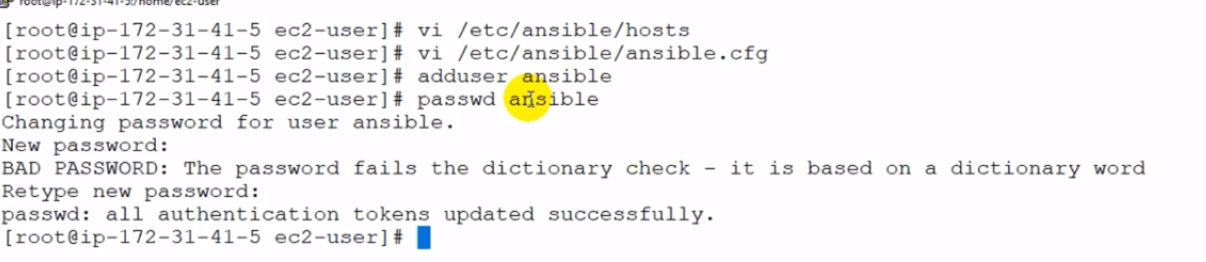 Ansible installation step by step