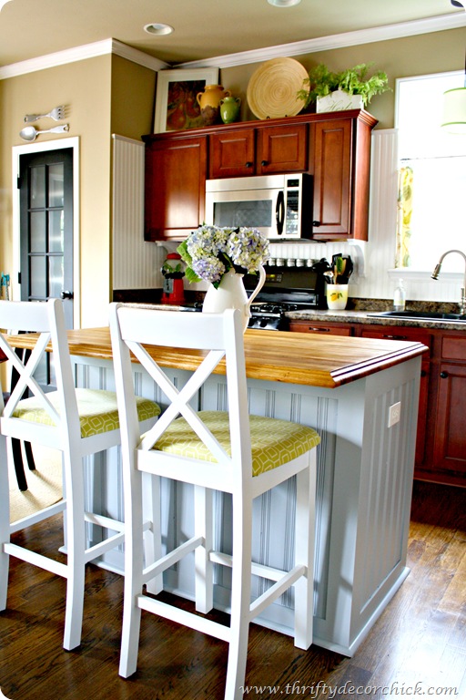 board and batten beadboard island