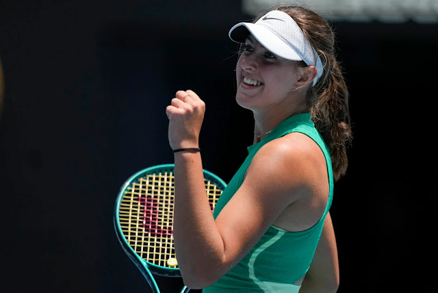 Open d'Australie Juniors Renata Jamrichova gagne premier tournoi Grand Chelem