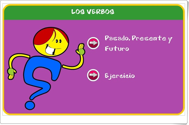 "Los verbos" (Lengua Española de Primaria)