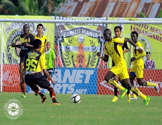 cuplikan Gol  Barito Putera ke gawang Sriwijaya FC