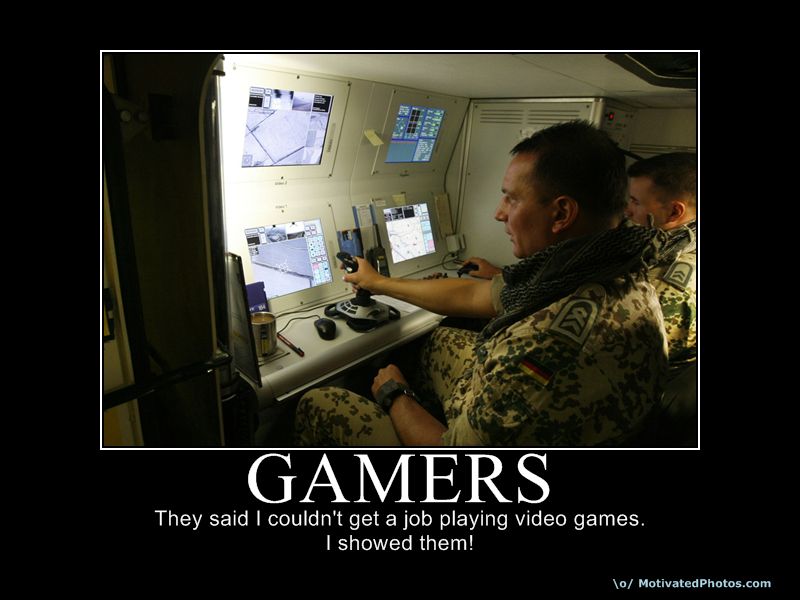 preparedness motivational poster. Gamers - Motivational Poster