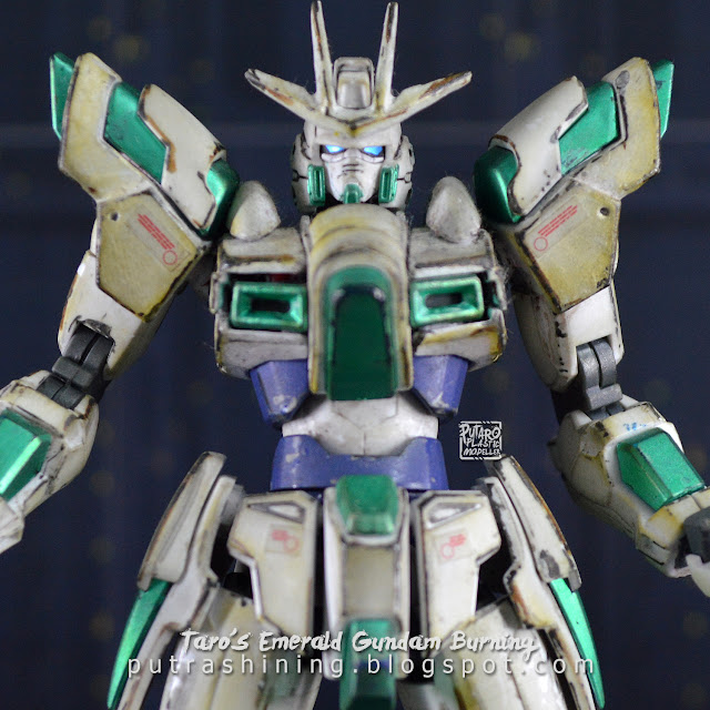 HGBF Try Burning Gundam Custom Paint by Putra Shining