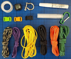 What you need to make paracord survival bands