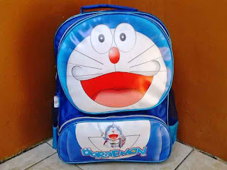 Tas Sekolah Model Ransel Gambar Doraemon