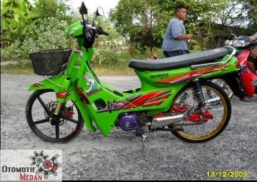 Modifikasi Motor Honda Grand Si Bebek Klasik title=