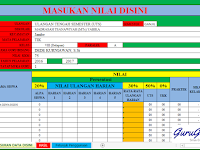 Aplikasi Olah Nilai UTS dan UAS Siswa Tahun Ajar 2016/2017