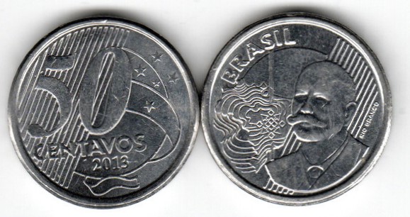 Moeda de 50 centavos, 2013
