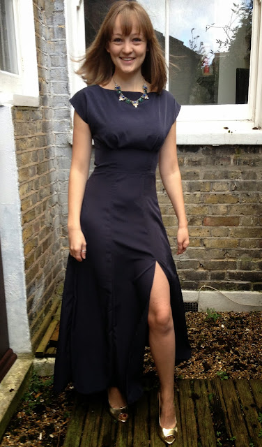 Diary of a Chainstitcher Silk Crepe de Chine By Hand London Anna Dress Sewing Pattern