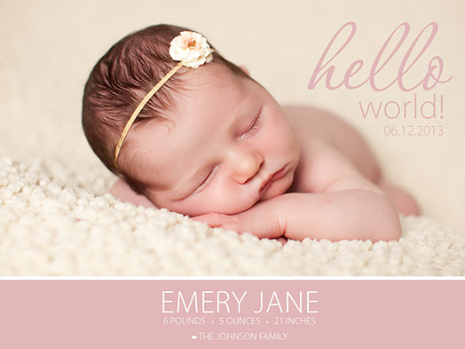 { Birth Announcements }