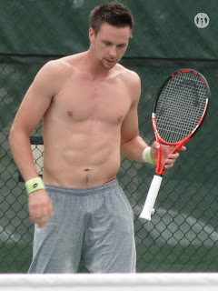 Robin Soderling Shirtless at Cincinnati Open 2009