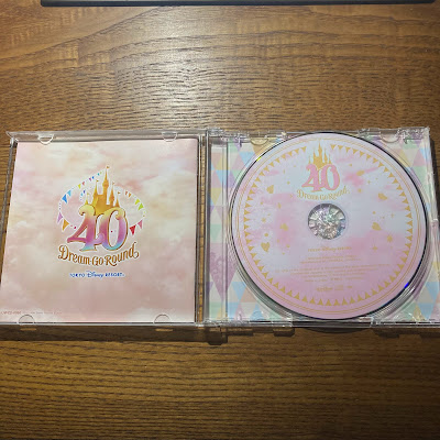 【ディズニーのCD】TDLパレードBGM　「東京ディズニーリゾート　40周年”ドリームゴーランド”ミュージック・アルバム」を買ってみた！