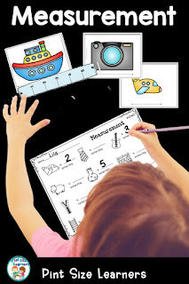 Your kindergarten and first grade students will love learning about all types of measurement with these fun hands-on measuring activities. In this resource your students will learn about measuring length, weight, and capacity (volume). This resource includes activities for measuring with standard and non-standard units of measurement. Students are also introduced to key measurement vocabulary. Bring math to life with this hands-on measurement resource.