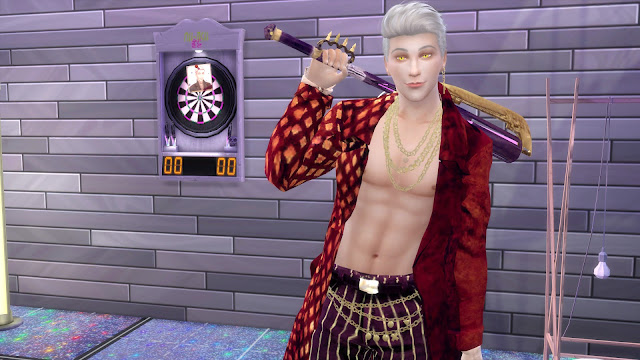 DBD Trickster Red Coat Recolor Sims 4 CC Download