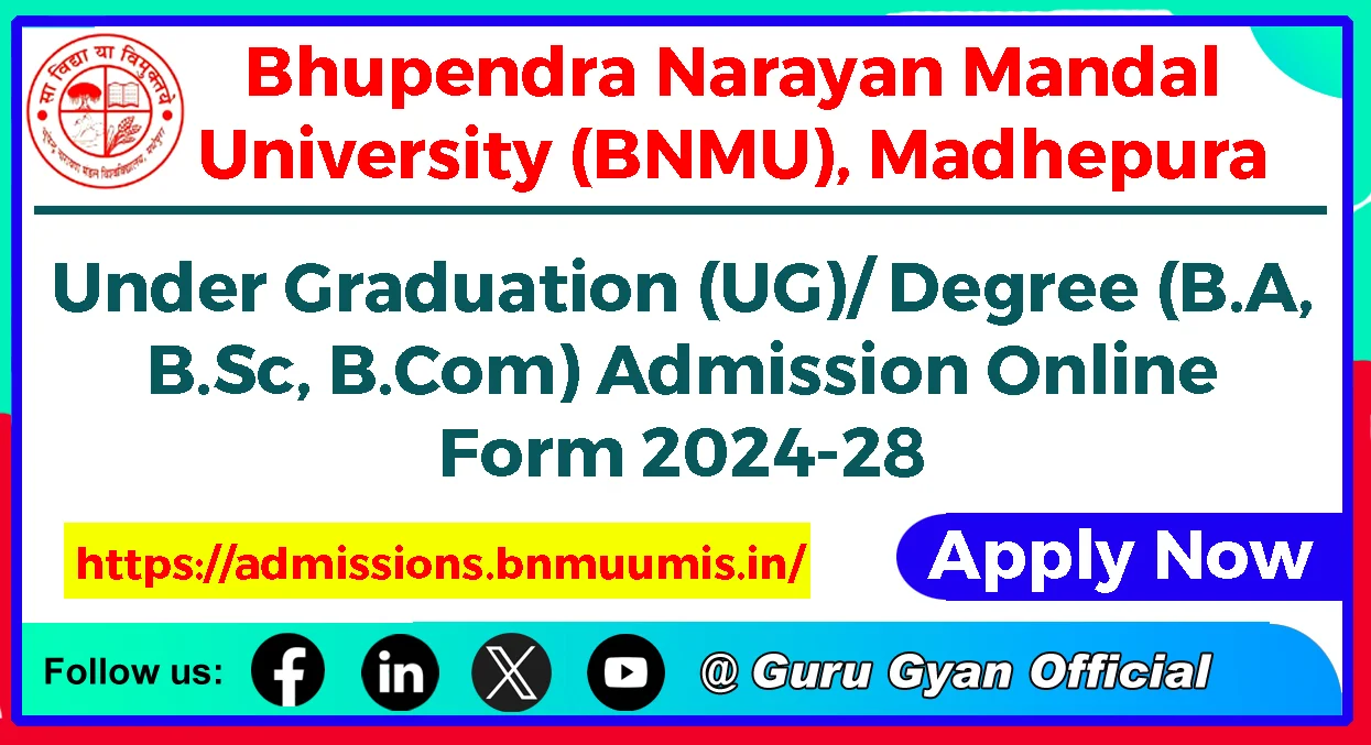 Bhupendra Narayan Mandal University (BNMU), Madhepura