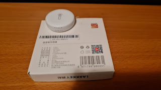 Unpacking TT081 Larkkey zigbee sensor