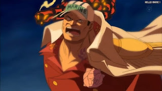 ワンピースアニメ 頂上戦争編 482話 赤犬 | ONE PIECE Episode 482