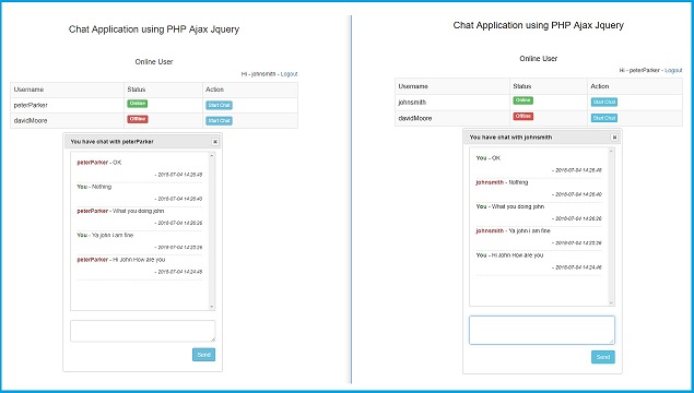 Live Chat System In Php Using Ajax Jquery Webslesson Live Chat System In Php Using Ajax Jquery Webslesson