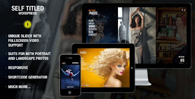 ThemeForest – Self Titled – Responsive and Unique WordPress Theme