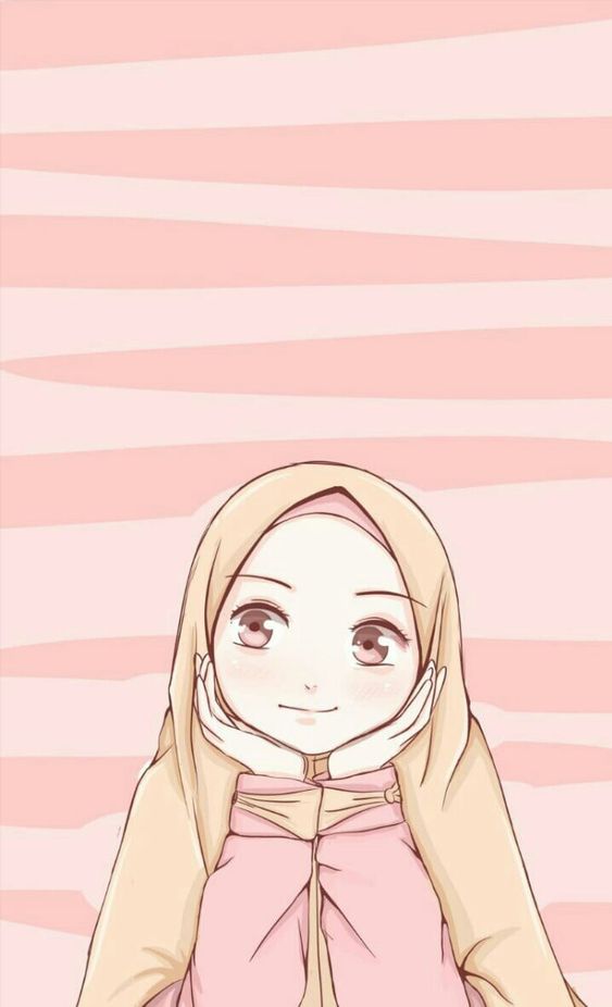 Download Gambar  Kartun  Muslimah Cantik  Terbaru 2022 