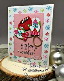 Sunny Studio Stamps: Warm & Cozy Dies Customer Card by Donna