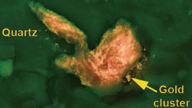 Earthquakes Forge Giant Gold Nuggets in Quartz