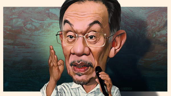 Belantan: Anwar Kepanasan! : Sikap bermuka-muka Anwar 