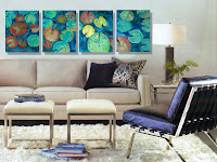 Teal Blue Living Room Decor