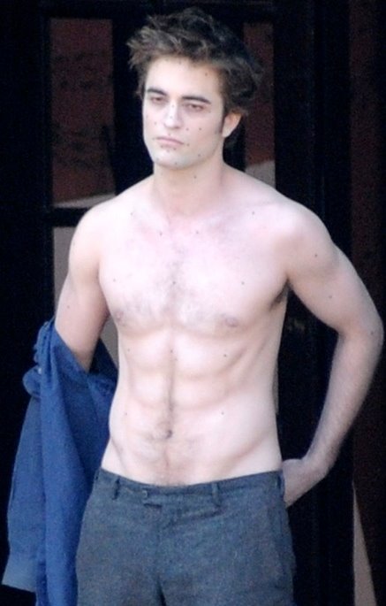 robert pattinson shirtless. Robert Pattinson at the LAX