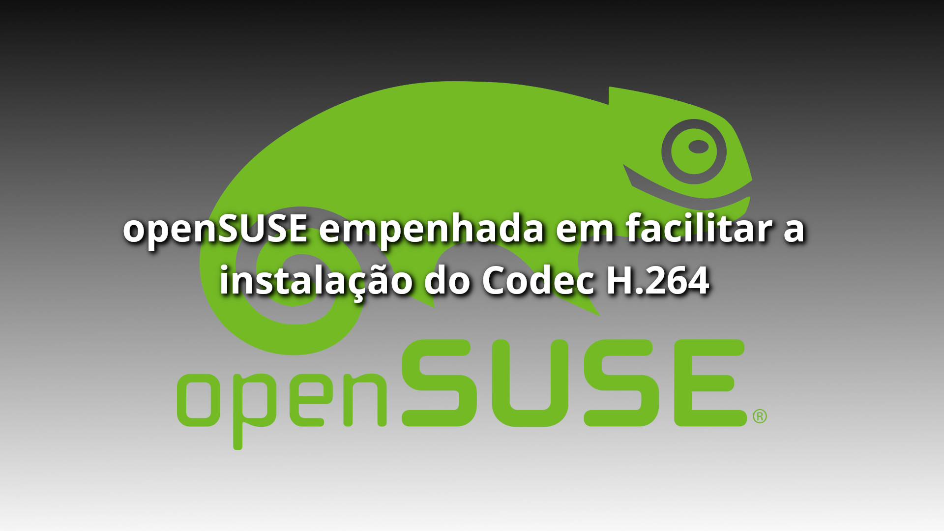 OpenSUSE simplificou a instalação do H.264 no sistema