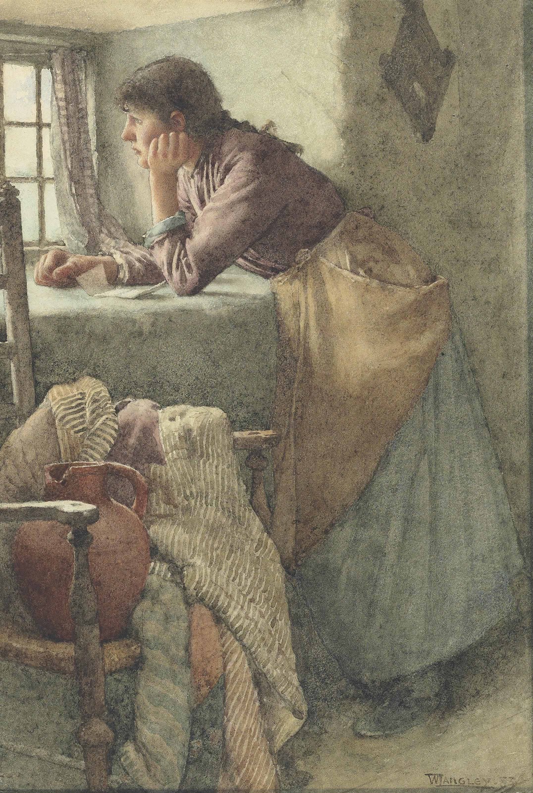 Walter Langley A Reverie