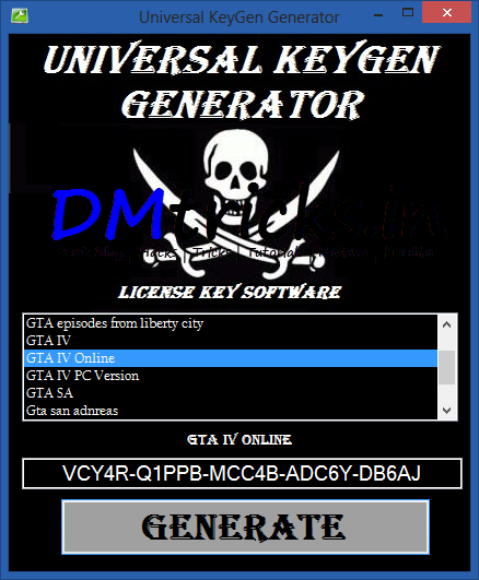 Universal Keygen Generator 2014