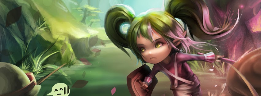 Poppy League of Legends Facebook Cover PHotos