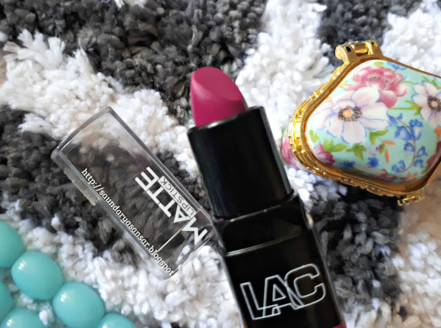 LA Colors Matte Lipstick in Mad Love Review