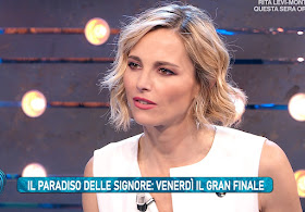 Look capelli conduttrice televisiva Francesca Fialdini da Noi a Ruota Libera 24 aprile