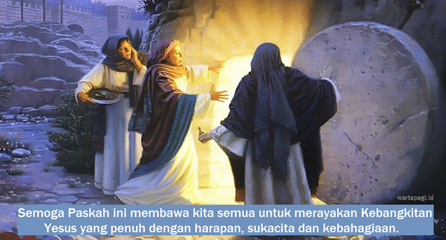 10 Gambar kartu ucapan Paskah (Kebangkitan Yesus) terbaru 