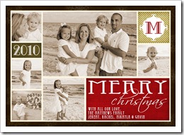 6 Photo Collage Card