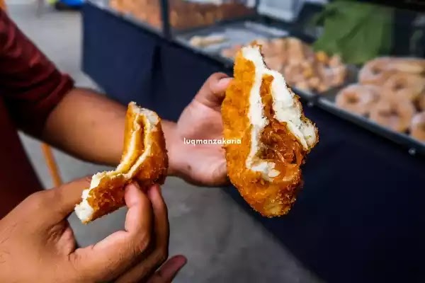 gambar roti sardin di kedai Roti Golok Viral di Kota Bharu Kelantan