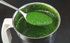Spinach-paste