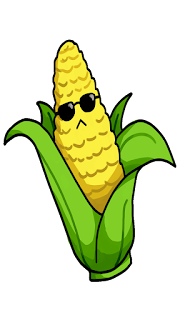 corn cartoon clipart