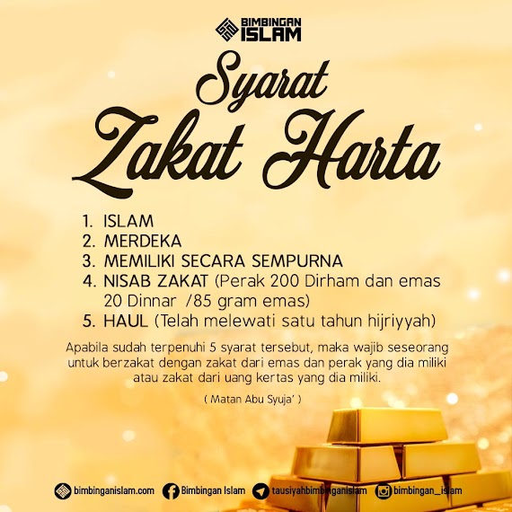 ZAKAT HARTA BERHARGA DAN SYARATNYA