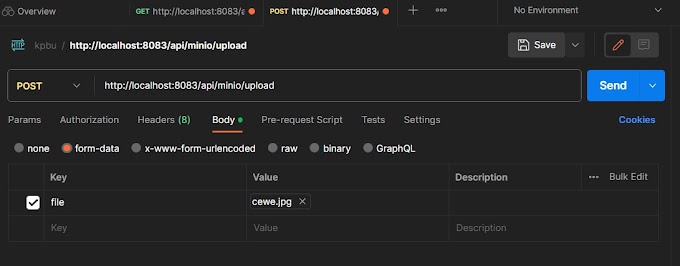 Contoh Penggunaan Minio pada Java API Spring Boot