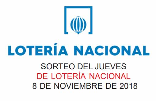 loteria nacional jueves 8 noviembre 2018